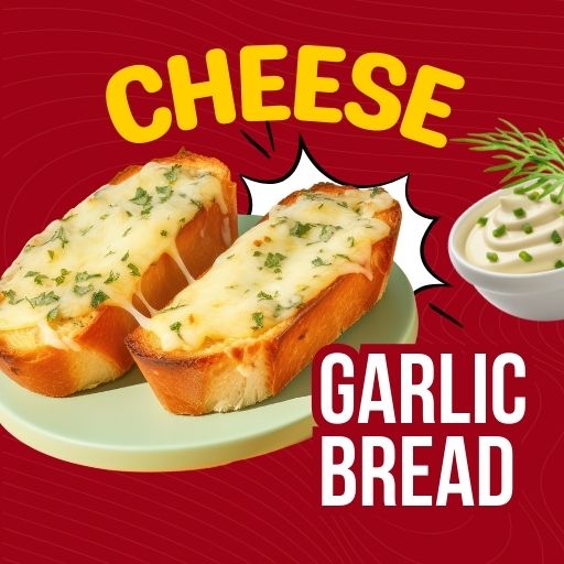 GARLIC BREAD : Buy 1 Any Large / Medium Pizza & Get Garlic Bread Free.